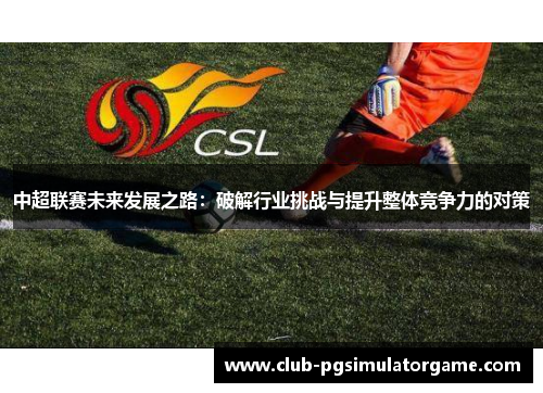 中超联赛未来发展之路：破解行业挑战与提升整体竞争力的对策