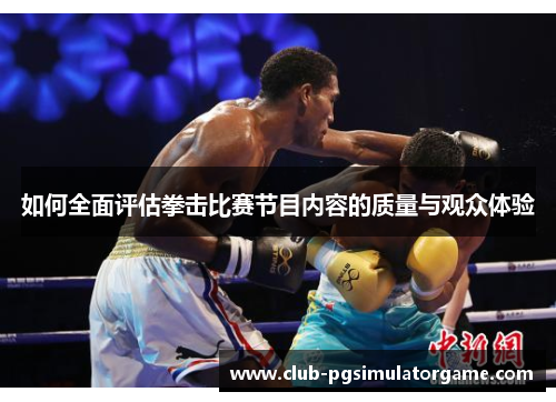 如何全面评估拳击比赛节目内容的质量与观众体验