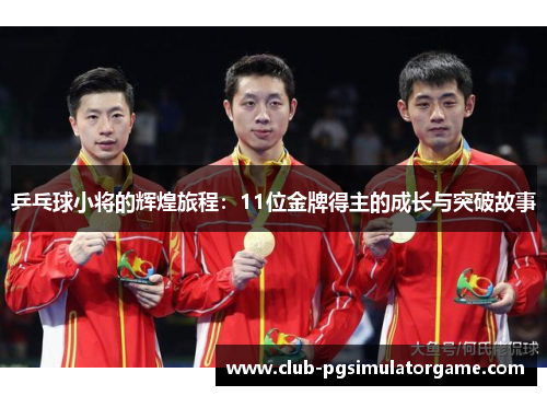 乒乓球小将的辉煌旅程：11位金牌得主的成长与突破故事