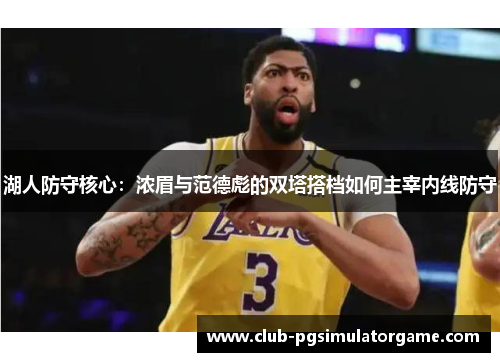 湖人防守核心：浓眉与范德彪的双塔搭档如何主宰内线防守