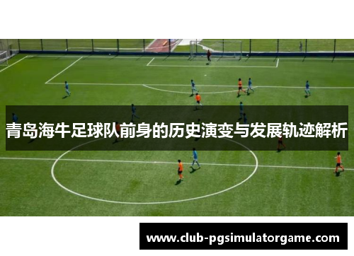 青岛海牛足球队前身的历史演变与发展轨迹解析