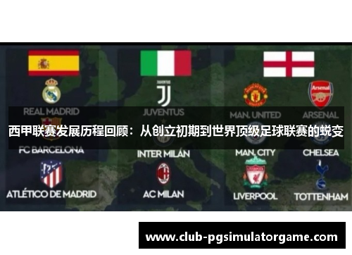 西甲联赛发展历程回顾：从创立初期到世界顶级足球联赛的蜕变